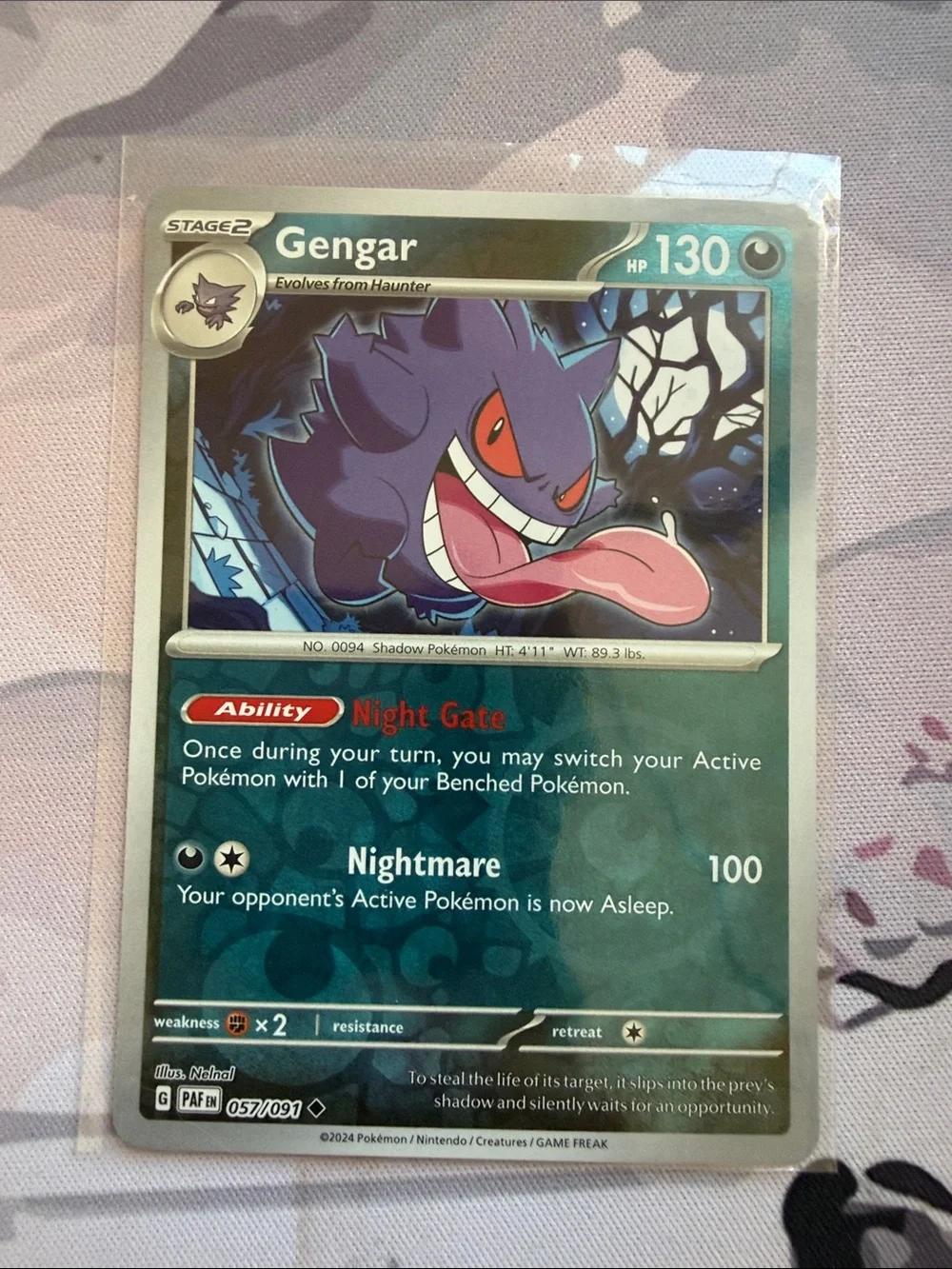 Gastly, Haunter & Gengar Pokémon Lot | 7 Cards | Holo Reverse Holo ✨5/$25✨